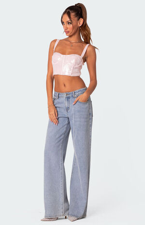 Glitzy Sequin Corset image number 3