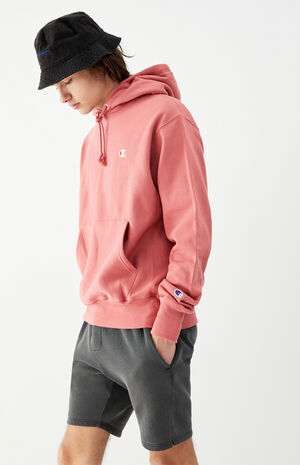 Mini C Reverse Weave Pullover Hoodie image number 2