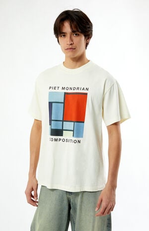 x PacSun Piet Mondrian Composition T-Shirt image number 1