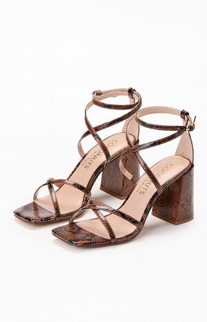 Women's Abba Block Heeled Sandals image number 2