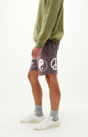 Yin & Yang Sweat Shorts Yin & Yang Sweat Shorts image number null