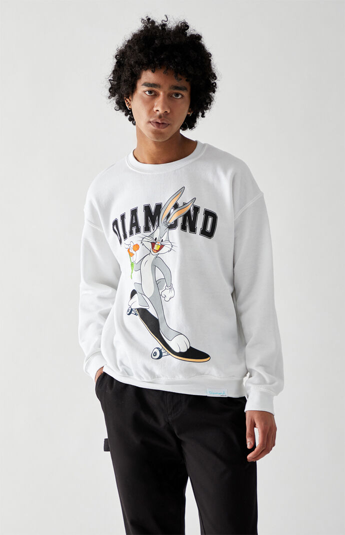 x Looney Tunes Bugs Skate Crew Neck Sweatshirt