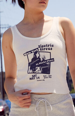 Electric Circus Waffle Knit Tank Top image number 1