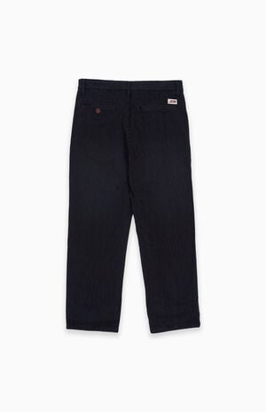 Slacker Black Pinstripe Pants image number 2