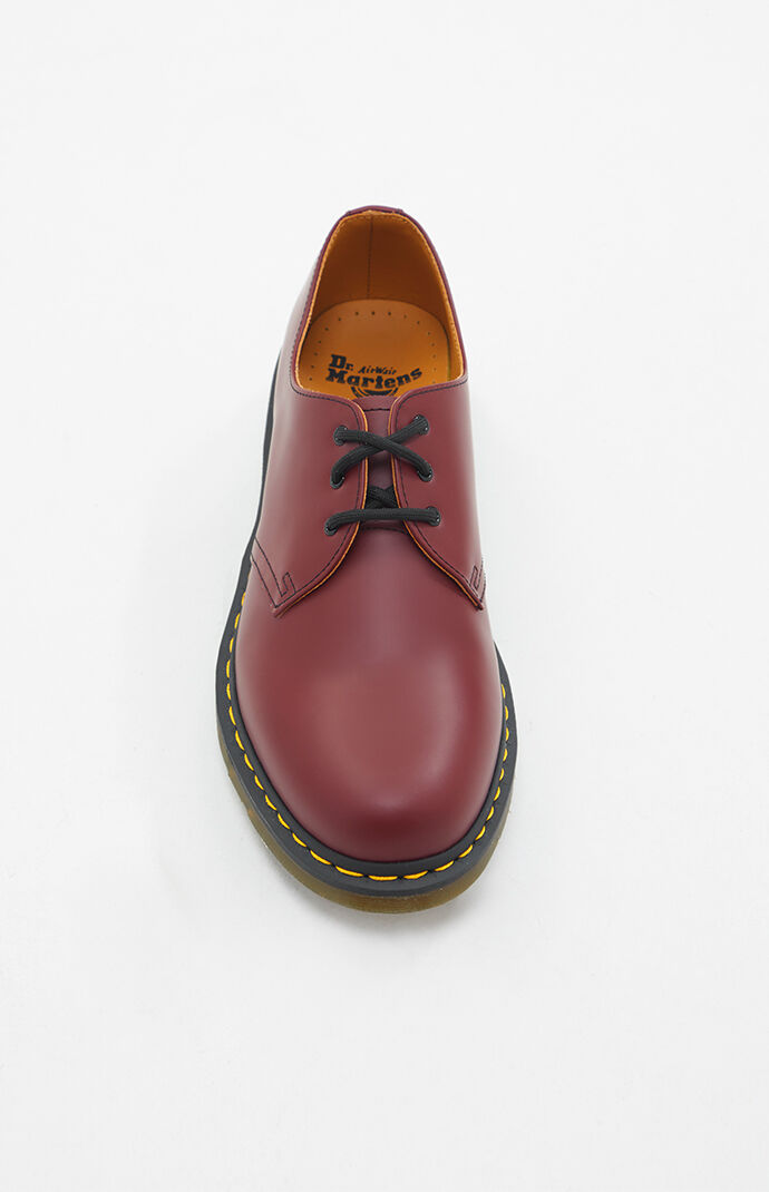 1461 Smooth Leather Cherry Red Shoes