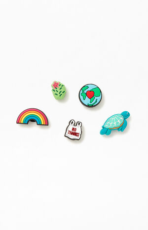 Kids 5 Pack Our Planet Jibbitz Shoe Charm image number 1