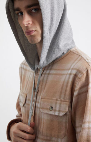 Plaid Hooded Shirt image number 2
