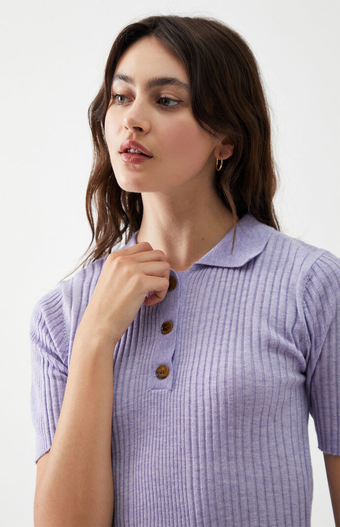 Collar Sweater T-Shirt