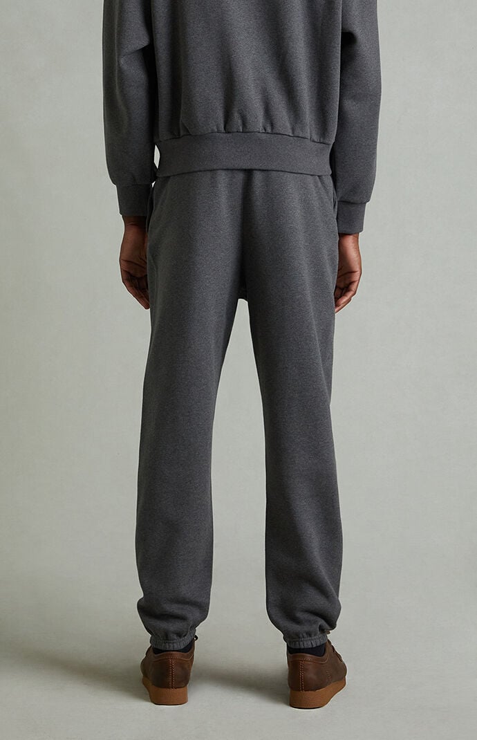 Fear of God ESSENTIALS Charcoal Heather Classic Fleece Sweatpants
