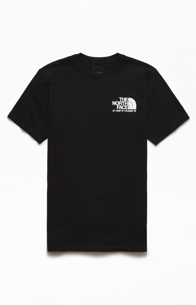 Black Coordinates Short Sleeve T-Shirt