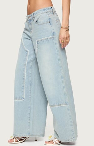 Teela Lacey Low Rise Carpenter Jeans image number 2