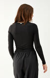 Infuse Long Sleeve Wrap Top Infuse Long Sleeve Wrap Top image number null