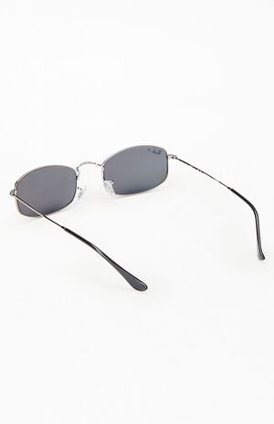 Silver Metal Wired Icon Sunglasses image number 2