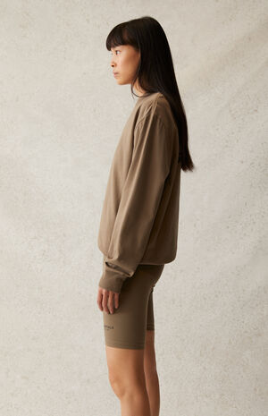 Taupe Biker Shorts image number 3