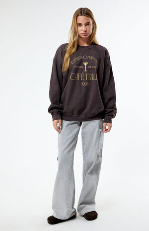 Espresso Martini Crew Neck Sweatshirt image number 3