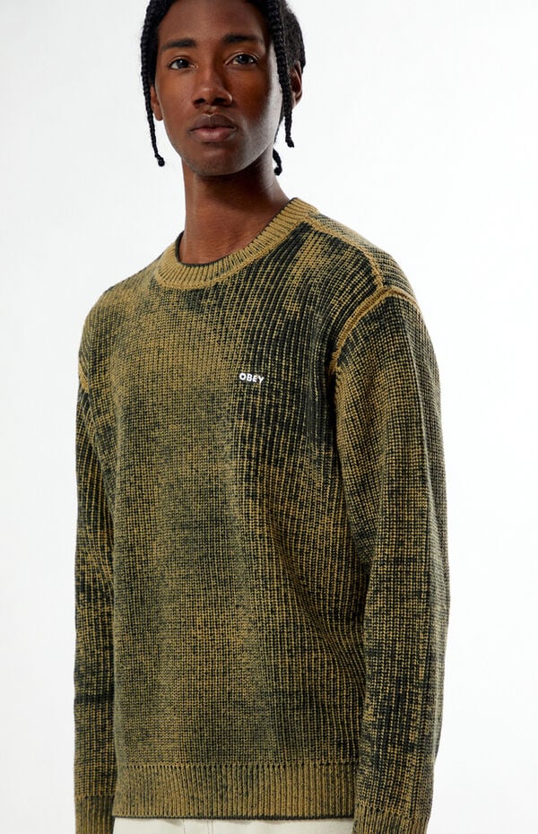 Obey Spray Effect Sweater