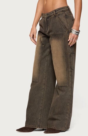 Ayla Low Rise Carpenter Jeans image number 2