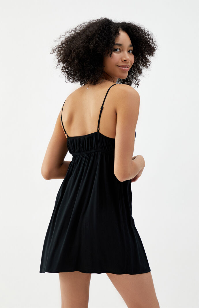 Surplice Swing Dress