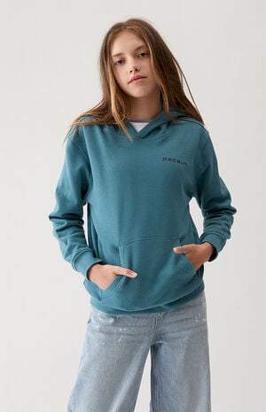 Teal Hoodie image number 1