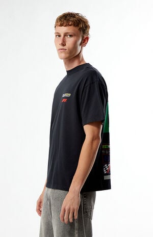 x Pacsun Black Monza Italy 2025 T-Shirt image number 4
