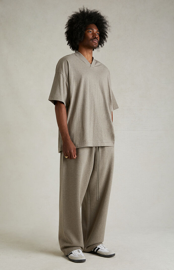 Fear of God Essentials Heather Grey Lounge Sweatpants | PacSun
