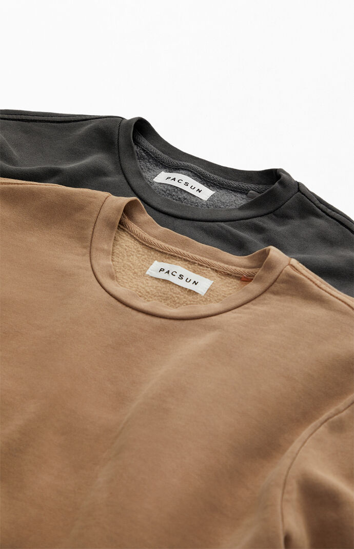 2 Pack Crew Neck Sweatshirt
