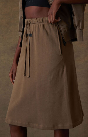 Women's Wood Midi Skirt image number 5