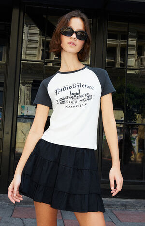 Radio Silence Raglan T-Shirt image number 1