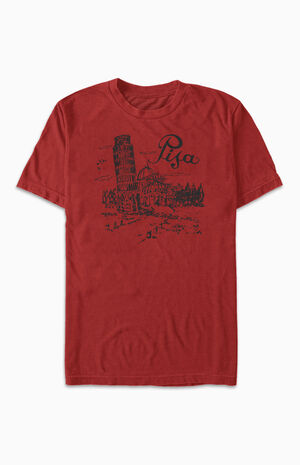Leaning Tower Of Pisa T-Shirt Leaning Tower Of Pisa T-Shirt image number null