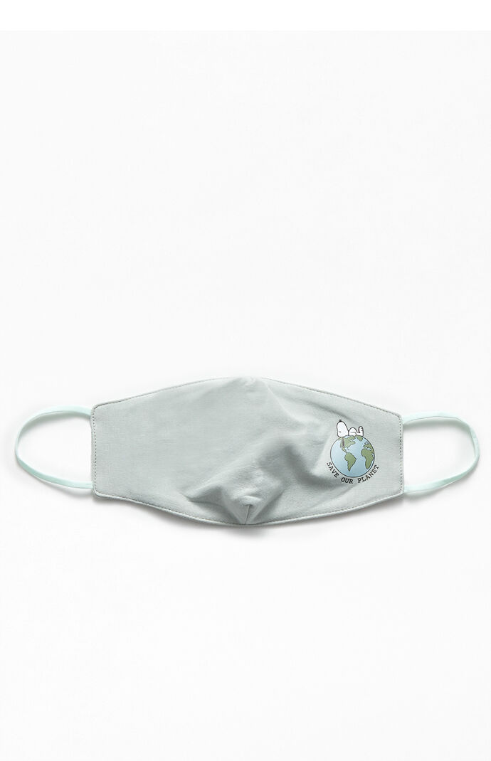 x Snoopy Save Our Planet Organic Mask