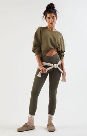 PAC WHISPER Active Crossover Yoga Pants image number 1