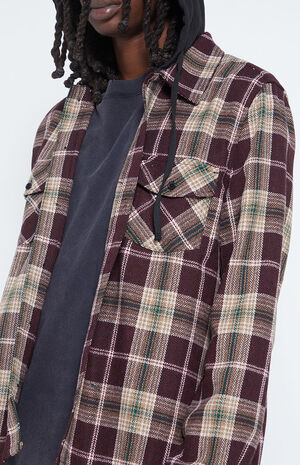 Mellen Hooded Flannel Shirt image number 2