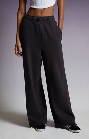 By PacSun Studded Bunny Wide Leg Sweatpants image number 2
