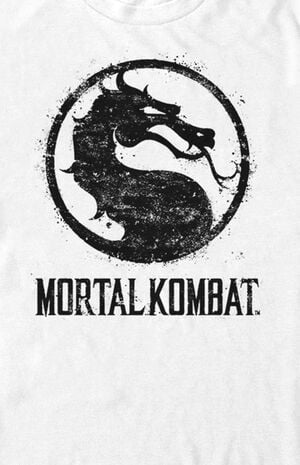 Mortal Kombat Splatter Logo T-Shirt image number 2