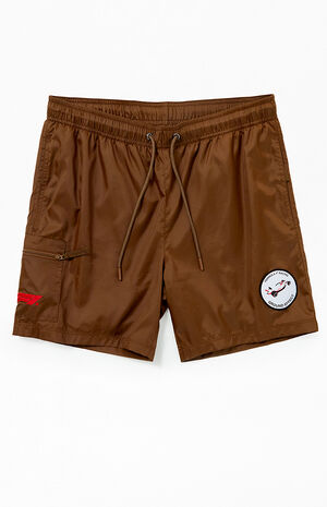 x PacSun Relay 6.5" Swim Trunks image number 1