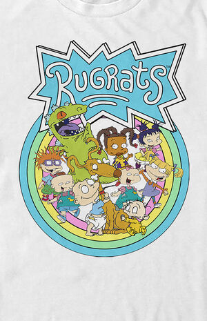 Rugrats Rainbow Circle T-Shirt Rugrats Rainbow Circle T-Shirt image number null