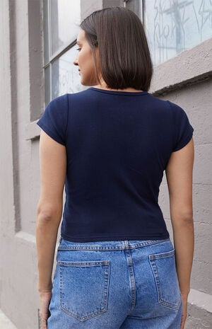 Navy Ashlyn Nashville T-Shirt image number 4