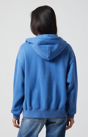 Big LA  Zip Up Oversized Hoodie image number 4