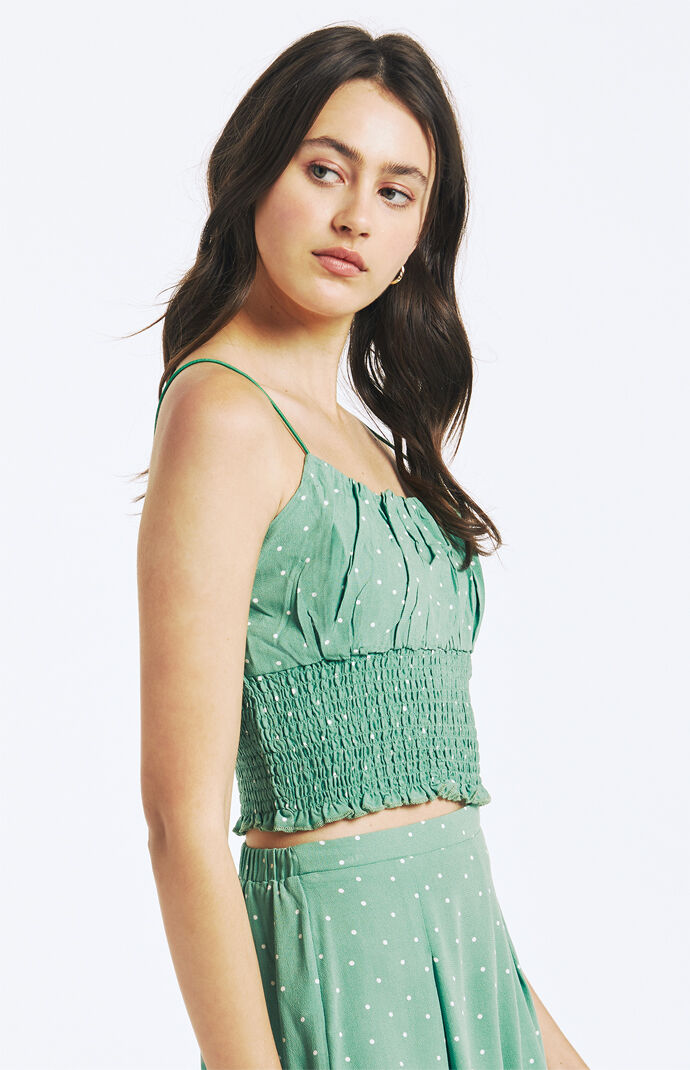 Smocked Bodice Cami Top