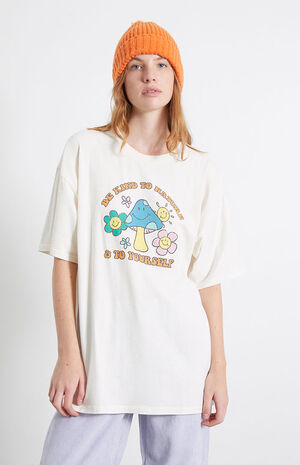 Be Kind To Nature Oversized T-Shirt image number 3