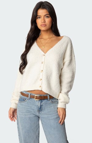Edikted Jade Knitted Cardigan | PacSun