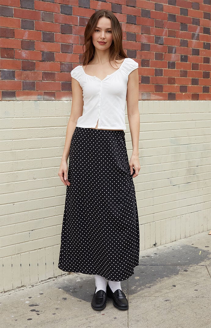 John Galt White Button Top