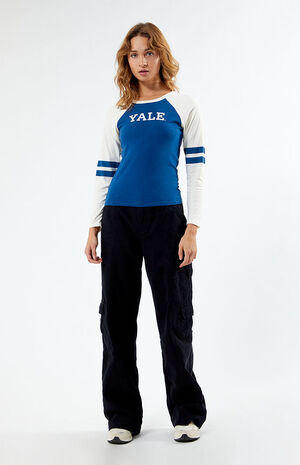 Striped Raglan Long Sleeve T-Shirt image number 4