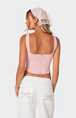Ballet Baby Lace Up Corset image number 5