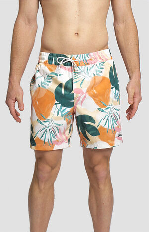 Eco Seeker Volley Georgia 17.5" Swim Trunks image number 1