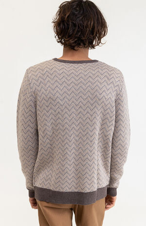 Herringbone Knit Sweater image number 2