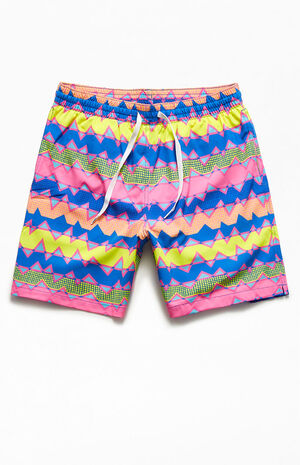 Outside Lines 17" Swim Trunks image number 1