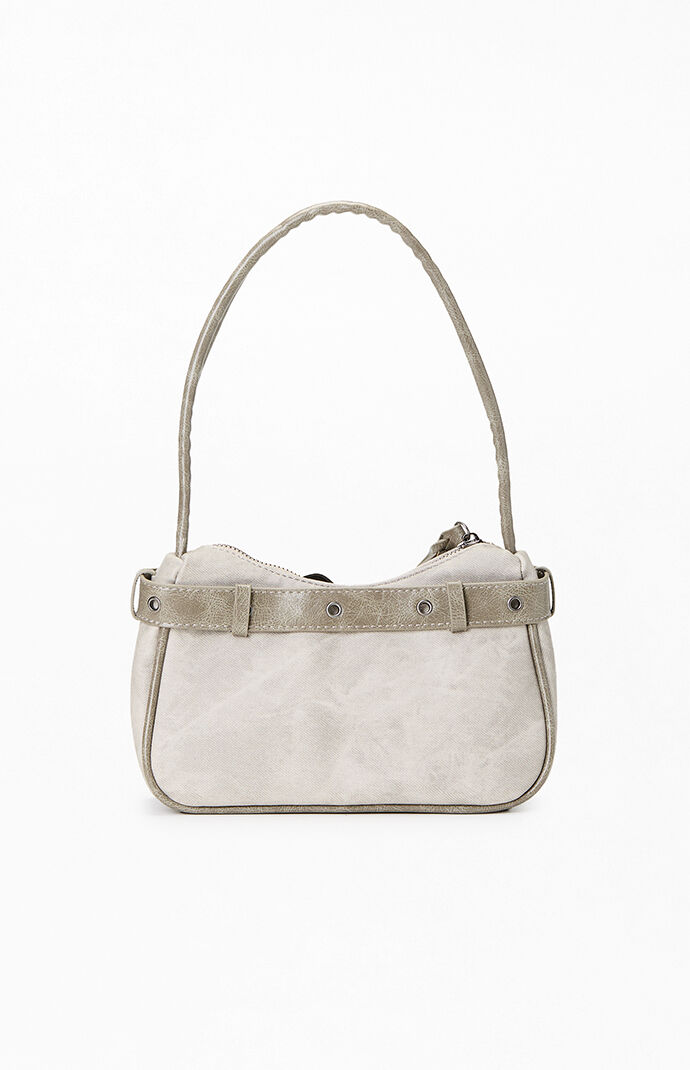 【PORTERNA】Buddy denim shoulder bag Denim Shoulder Handbag With Adjustable Strap