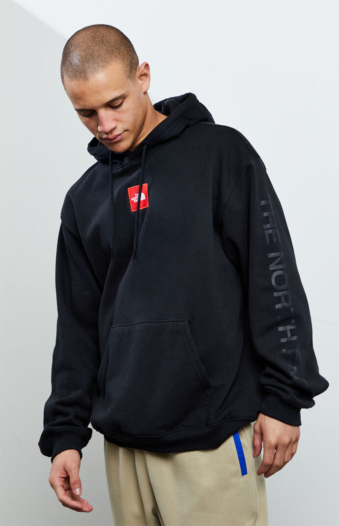 north face box logo hoodie