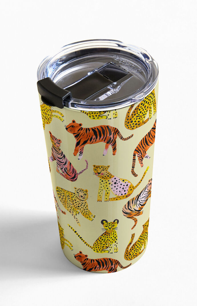 Safari Tigers Leopards Travel Mug